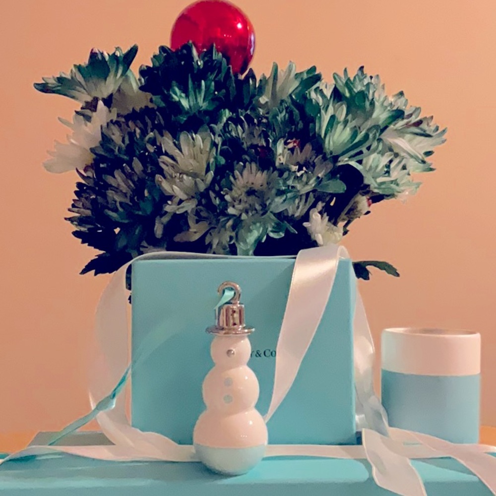 ❄️ HOST PICK ☃️ TIFFANY & CO. SNOWMAN ORNAMENT ☃️